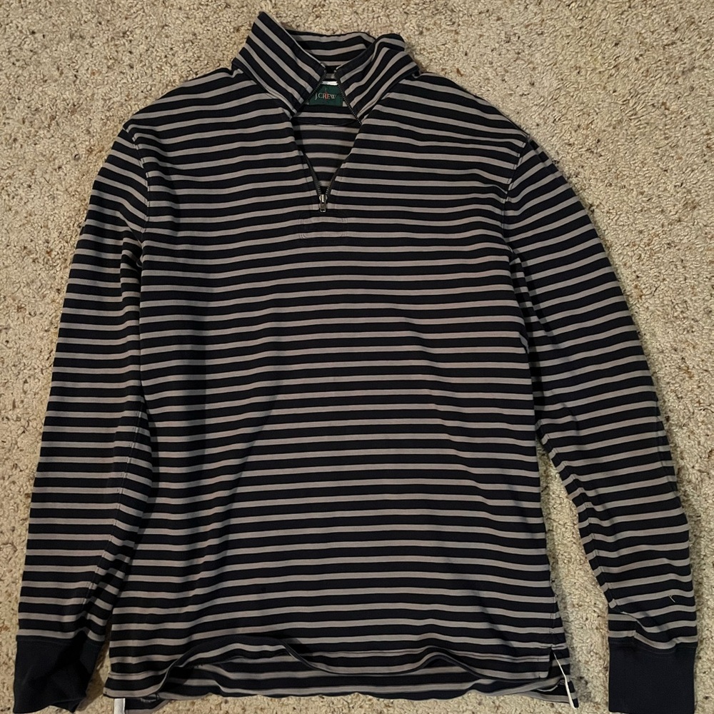J. Crew Quarter Zip Rugby Shirt